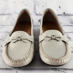 Talbots Leather Bow Loafers